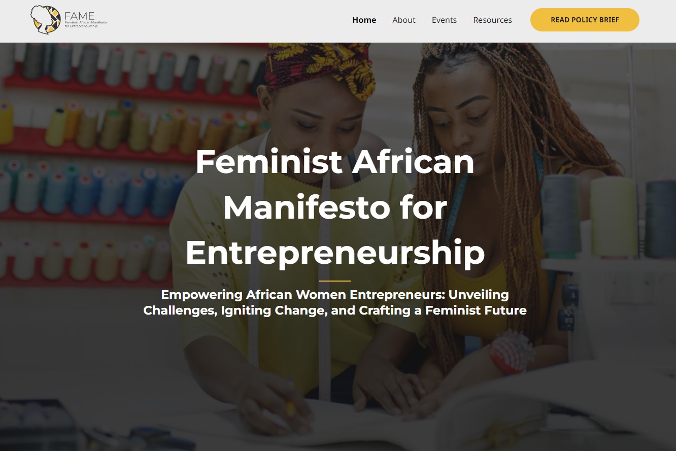 Feminist African Manifesto for Entrepreneurship